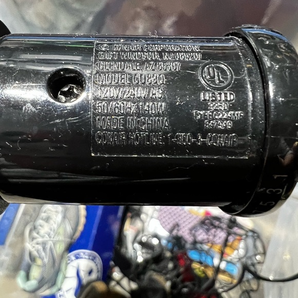 Conair 1 1/2” curling iron auto off turbo fast - Picture 7 of 7